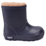 İgor W10306 Yogi Borreguito Lacivert Ortopedik Erkek Çocuk Yağmur Çizme