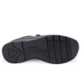 Dagoster DZA07-1309045 Siyah Ortopedik Günlük Deri Kadın Ayakkabı