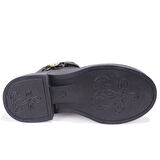 Dagoster DZA07-127574 Siyah  Günlük Düz Topuk Kadın Bot