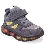 Vicco Willow 946P23K380 Füme Ortopedik Günlük Işıklı Erkek Çocuk Spor Bot