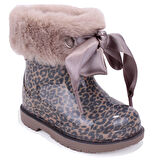 İgor W10338 Bimbi Leo Soft Taupe Ortopedik Kız Çocuk Yağmur Çizme