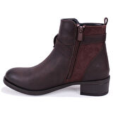 Dagoster DZA07-6822163 Kahve Günlük Düz Topuk Kadın Bot