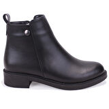 Dagoster DZA07-1062770 Siyah Günlük Düz Topuk Kadın Bot