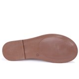 Dagoster DZA07-1048F16 Kahve Süet Düz Topuk Kadın Terlik