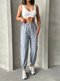 Jogger lastik paça pantolon