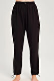 Haşema Esnek Dokuma Siyah Yüzücü Pantolonu 2959