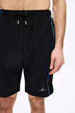 Haşema Spor Kesim Siyah Erkek Kısa Havuz ve Deniz Şortu 5037