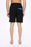 Haşema Spor Kesim Siyah Erkek Kısa Havuz ve Deniz Şortu 5037