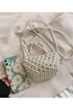 El Örmesi - İnci Şık Çapraz Çanta- Günlük ,Özel Gün (Nikah,Düğün)