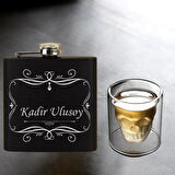 Kişiye Özel Cep Matarası ve Çift Çidarlı Kuru Kafa Bardak