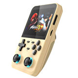 Ozmik D007 Video oyunu konsolları 3.5 inç Gameapad 10.000+Oyun Retro elektronik konsol Bej