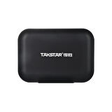 Takstar V4 DUAL Cep telefonu uyumlu çift konuşmacı için Kablosuz Yaka Video Mikrofonu 2,4Ghz