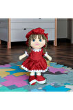 Mira Peluş Bez Bebek 45CM Kırmızı