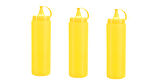 Mayonez Sos Şişesi - 1000ML Dev Boy Sarı 3 Adet