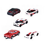 Majorette 1/64 Ölçek Toyota Racing Beşli Set 212053189 / Toyota Corolla Altis - Toyota GRMN Yaris - Toyota GR Supra SZ-R - Toyota Hilux Revo - Toyota 2000 GT