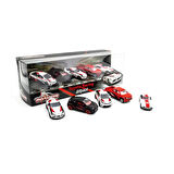 Majorette 1/64 Ölçek Toyota Racing Beşli Set 212053189 / Toyota Corolla Altis - Toyota GRMN Yaris - Toyota GR Supra SZ-R - Toyota Hilux Revo - Toyota 2000 GT