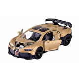 Majorette 1/64 Ölçek Deluxe Cars Temalı Premium Araçlar 212053190-1 Buggatti Chiron Pur Sport Kahve