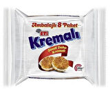 Eti Kremalı Bisküvi 8 li 488 gr x 3 Adet