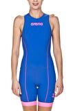 Arena   W 001506 St 2.0 Rear Zip Kadın  Triatlon yarış  Mayosu