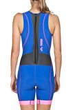 Arena   W 001506 St 2.0 Rear Zip Kadın  Triatlon yarış  Mayosu