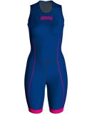 Arena Bayan AÇIKSU OPENWATER Triatlon Mayo Çok Renkli Yüzücü Yarış Mayosu W Trisuit St 2.0 Rear Zip 001506729 YZM