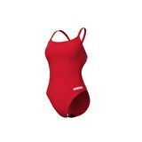 Arena Women's Team Swimsuit Challenge Solid Kadın Yüzücü Mayosu Kırmızı 004766450