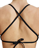 ARENA BİKİNİ ÜST SİYAH WOMEN'S TEAM SWIM TOP TIE BACK SOLID 004768550 YZM UK BEDEN