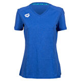 Team Panel Kadın Mavi Günlük Stil T-Shirt 004892800