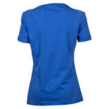 Team Panel Kadın Mavi Günlük Stil T-Shirt 004892800