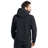 Team Hooded Sweat Panel Erkek Siyah Günlük Stil Sweatshirt 004904500