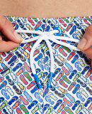 ARENA ERKEK ŞORT MAYO MEN'S BEACH SHORT ALLOVER 005253100 YZM