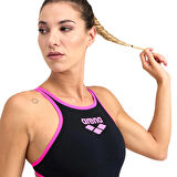 One Biglogo One Piece Kadın Siyah Yüzücü Mayosu 001198591