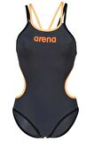 Arena One Kadın Yüzücü Mayosu Siyah 004732555