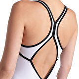 Profile Swimsuitalyv Back Kadın Beyaz Yüzücü Mayosu 006643150