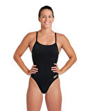 ARENA BAYAN YÜZÜCÜ MAYOSU WOMEN'S TEAM SWIMSUIT CHALLENGE SOLID 004766535 YZM UK BEDEN