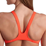 Team Swimsuit Swim Tech Solid Kadın Kırmızı Yüzücü Mayosu 004763300