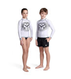 Arena 006296155 Rash Vest L/S Graphic Erkek Çocuk Yüzücü Tişörtü