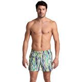 Beach Allover Erkek Yeşil Yüzücü Şortu 007159601