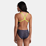 Arena Camo Kikko Swimsuit Challe Kadın Yüzücü Mayosu-007160