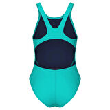 Arena Team Swimsuit Tech Solid Çocuk Mavi Yüzücü Mayosu 004764870