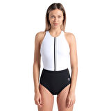 Swimsuit Silvia Cross Back Kadın Siyah Yüzücü Mayo 008143515