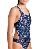 Arena Womens Rockin Swim Tech Multi Back Swimsuit Kadın Yüzücü Mayosu 008159889
