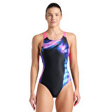 Dreamhline Swimsuit V Back Kadın Siyah Yüzücü Mayosu 008328500