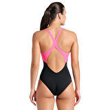 Dreamhline Swimsuit V Back Kadın Siyah Yüzücü Mayosu 008328500