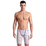 Powerskin Primo Le Jammer Erkek Beyaz Paris 2024 Olimpiyat Yarış Mayosu 008678950