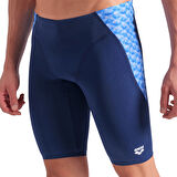 Monogram Swim Jammer Erkek Mavi Yüzücü Mayosu 009079750