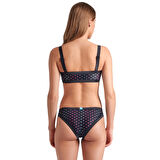 Rainbow Monogram Kadın Siyah Yüzücü Bikini 007078515
