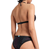 Rainbow Monogram Kadın Siyah Yüzücü Bikini 007079515