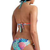 Water Prints Kadın Çok Renkli Yüzücü Bikini 007083901
