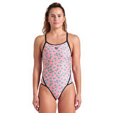 Dices Swimsuit Super Fly Back Kadın Pembe Yüzücü Mayosu 009464950
